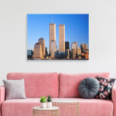Manhattan Skyline und Hudson River, New York, Leinwanddruck (Insitu (Wohnzimmer))