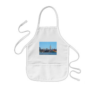 Manhattan Skyline wie aus Hoboken, NJ Kinderschürze