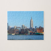 Manhattan-Skyline, wie von Hoboken, NJ gesehen Puzzle (Horizontal)