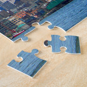 Manhattan-Skyline, wie von Hoboken, NJ gesehen Puzzle (Seite)
