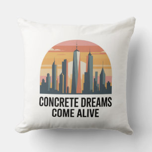 Manhattan State of Mind New York Kissen