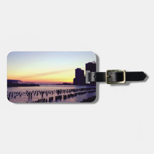 Manhattan Sunset Skyline NYC Gepäckanhänger