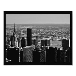 Manhattan Szene Fotodruck