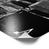 Manhattan Szene Fotodruck (Ecke)