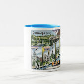 Manhattan-Tasse Zweifarbige Tasse (Mittel)