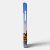 Manhattan und Brooklyn Bridge bei Dämmerung Case-Mate iPhone Hülle (Rückseite / Links)