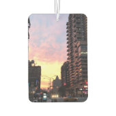 Manhattan Upper West Side Sunset New York City NYC Autolufterfrischer (Rückseite)