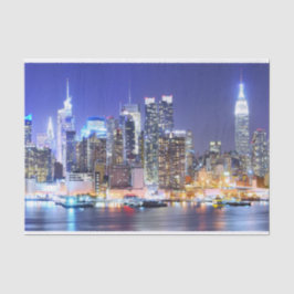 Manhattan Urban City Seidenpapier