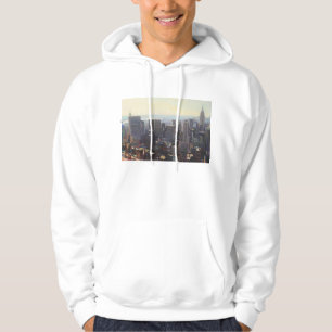 Manhattan vom Rockefeller-Gebäude 2012 Hoodie