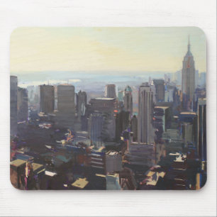 Manhattan vom Rockefeller-Gebäude 2012 Mousepad