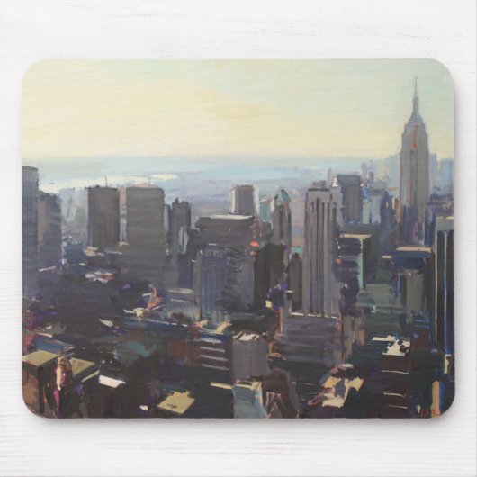 Manhattan vom Rockefeller-Gebäude 2012 Mousepad (Vorne)