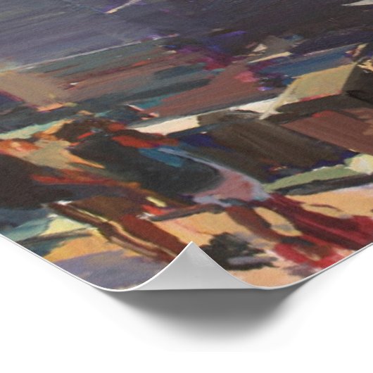 Manhattan vom Rockefeller Gebäude 2012 Poster (Ecke)