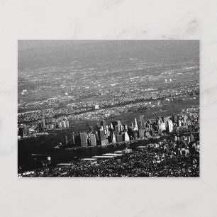Manhattan von Above Postkarte