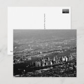 Manhattan von Above Postkarte (Vorne/Hinten)