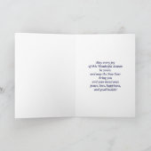 Manhattan Winter Szene. Weihnachten (Innenseite)