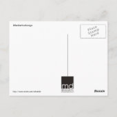 Manhattanhenge Postkarte (Rückseite)