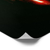 Manhattanhenge und Chrysler-Gebäude, klein Poster (Ecke)