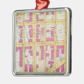 Manhatten, New York 11 Ornament Aus Metall (Links)