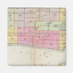 Manhatten, New York 12 Magnet