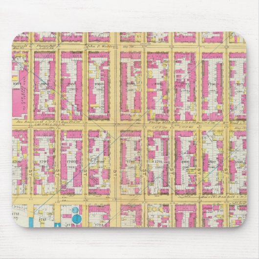 Manhatten, New York 12 Mousepad (Vorne)