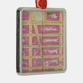 Manhatten, New York 12 Silbernes Ornament (Rechts)