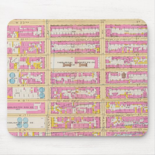 Manhatten, New York 19 Mousepad (Vorne)