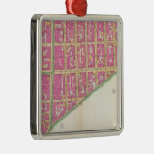 Manhatten, New York 20 Silbernes Ornament (Rechts)