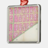 Manhatten, New York 20 Silbernes Ornament (Links)