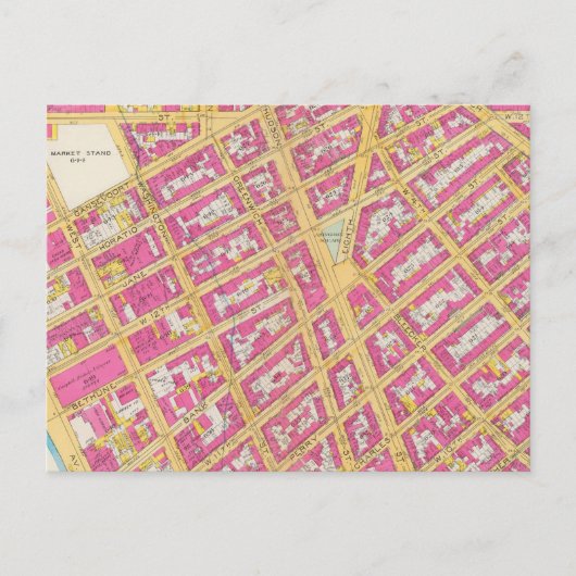 Manhatten, New York 25 Postkarte (Vorderseite)