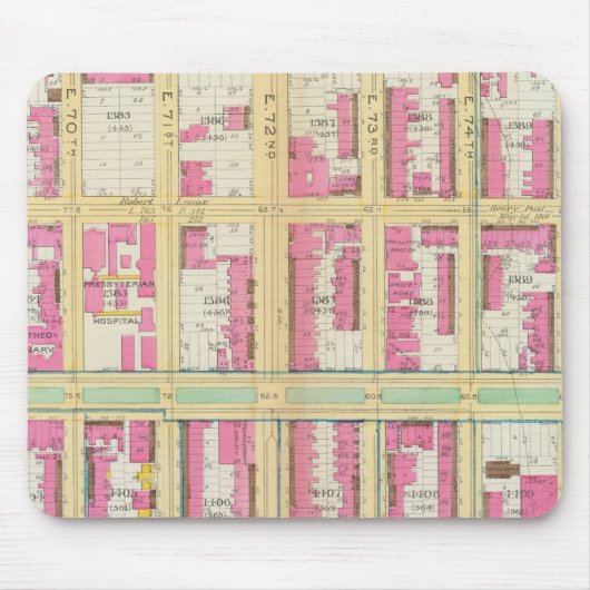 Manhatten, New York 3 Mousepad (Vorne)
