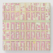 Manhatten, New York 3 Steinuntersetzer (Vorderseite)