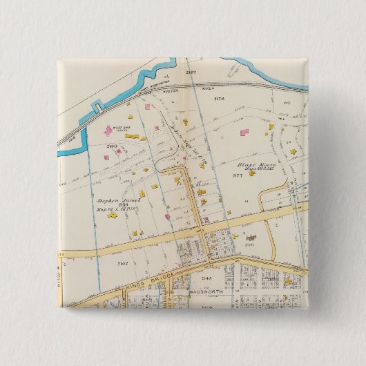 Manhatten, New York 5 Button (Vorderseite)