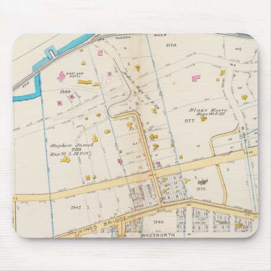 Manhatten, New York 5 Mousepad (Vorne)