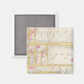 Manhatten, New York 6 Magnet (Vorderseite/Rückseite)