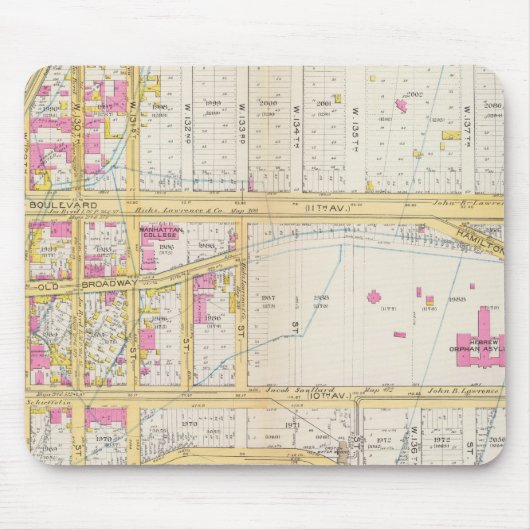 Manhatten, New York 6 Mousepad (Vorne)