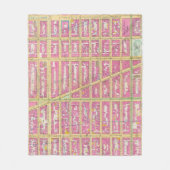 Manhatten, New York 7 Fleecedecke (Vorderseite)