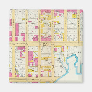 Manhatten, New York 8 Magnet