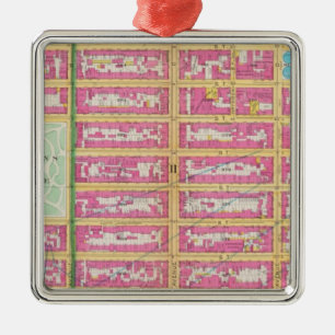 Manhatten, New York Silbernes Ornament