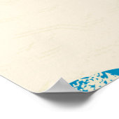 Manhatten NYC Vintag "Big Apple" Travel Poster (Ecke)