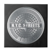 Manhole Covers Bronx Fliese (Vorderseite)