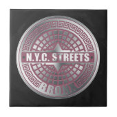 Manhole Covers Bronx Fliese (Vorderseite)