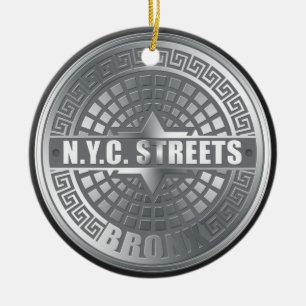 Manhole Covers Bronx Keramikornament
