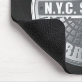 Manhole Covers Bronx Mousepad (Ecke)