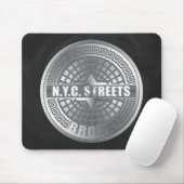 Manhole Covers Bronx Mousepad (Mit Mouse)