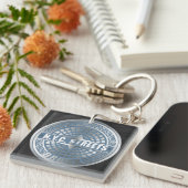 Manhole Covers Bronx Schlüsselanhänger (Vorderseite rechts)