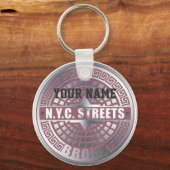 Manhole Covers Bronx Schlüsselanhänger (Vorderseite)