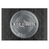 Manhole Covers Bronx Schneidebrett (Vorderseite)