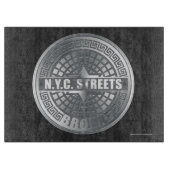 Manhole Covers Bronx Schneidebrett (Vorderseite)