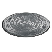 Manhole Covers Bronx Schneidebrett (Ecke)