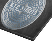 Manhole Covers Bronx Schneidebrett (Ecke)